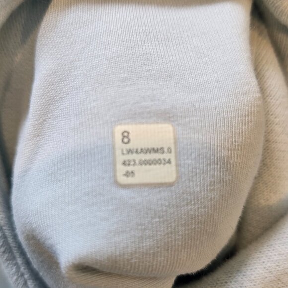 LULULEMON Scuba Full Zip Hoodie Pale Blue 8 - Picture 3 of 3